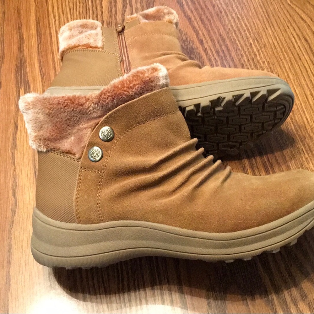 BareTraps bootie.